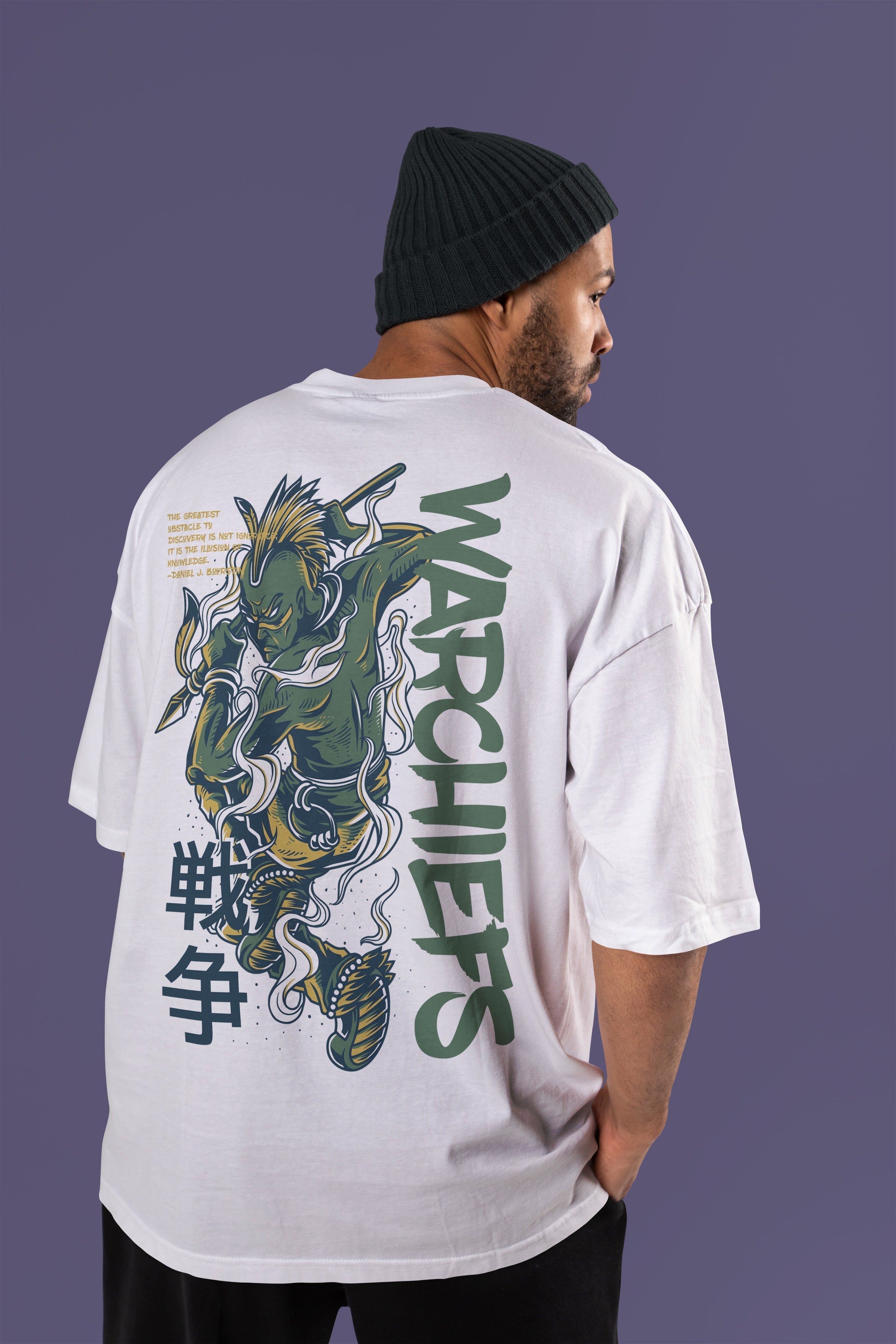 WARCHIEFS Oversize Tshirt (White)