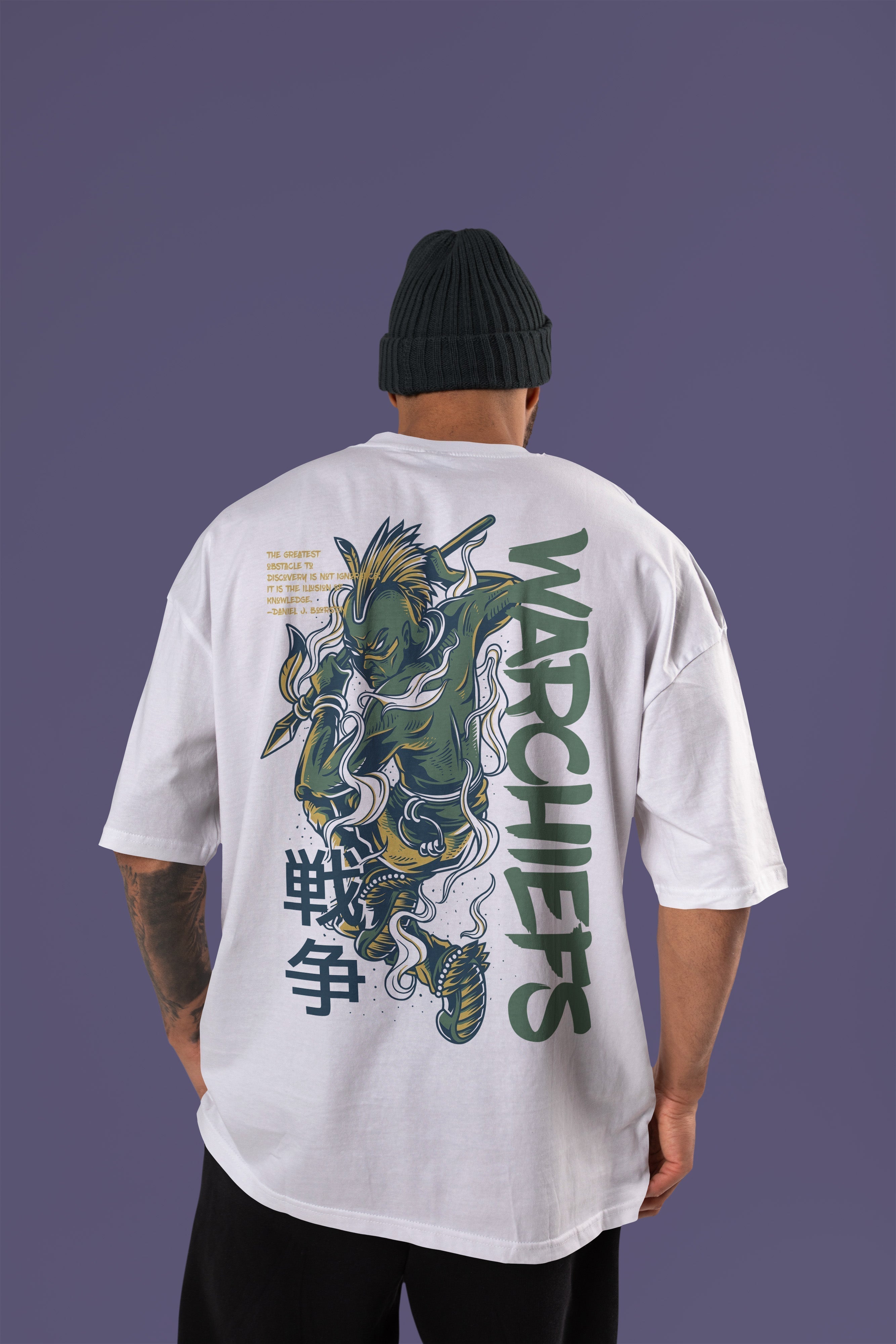 WARCHIEFS Oversize Tshirt (White)
