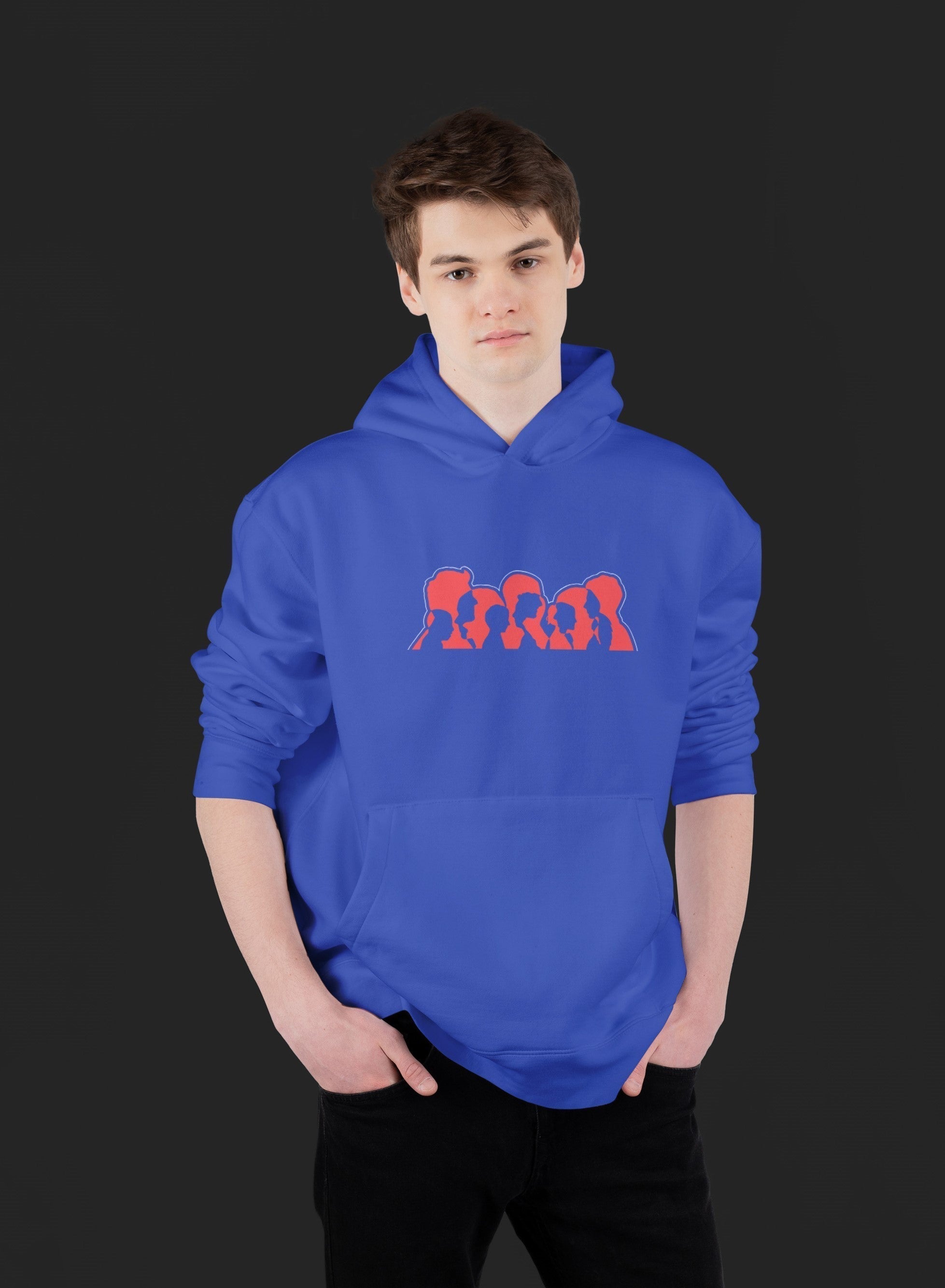 DIVERSITY Oversize Hoodie (Royal Blue)