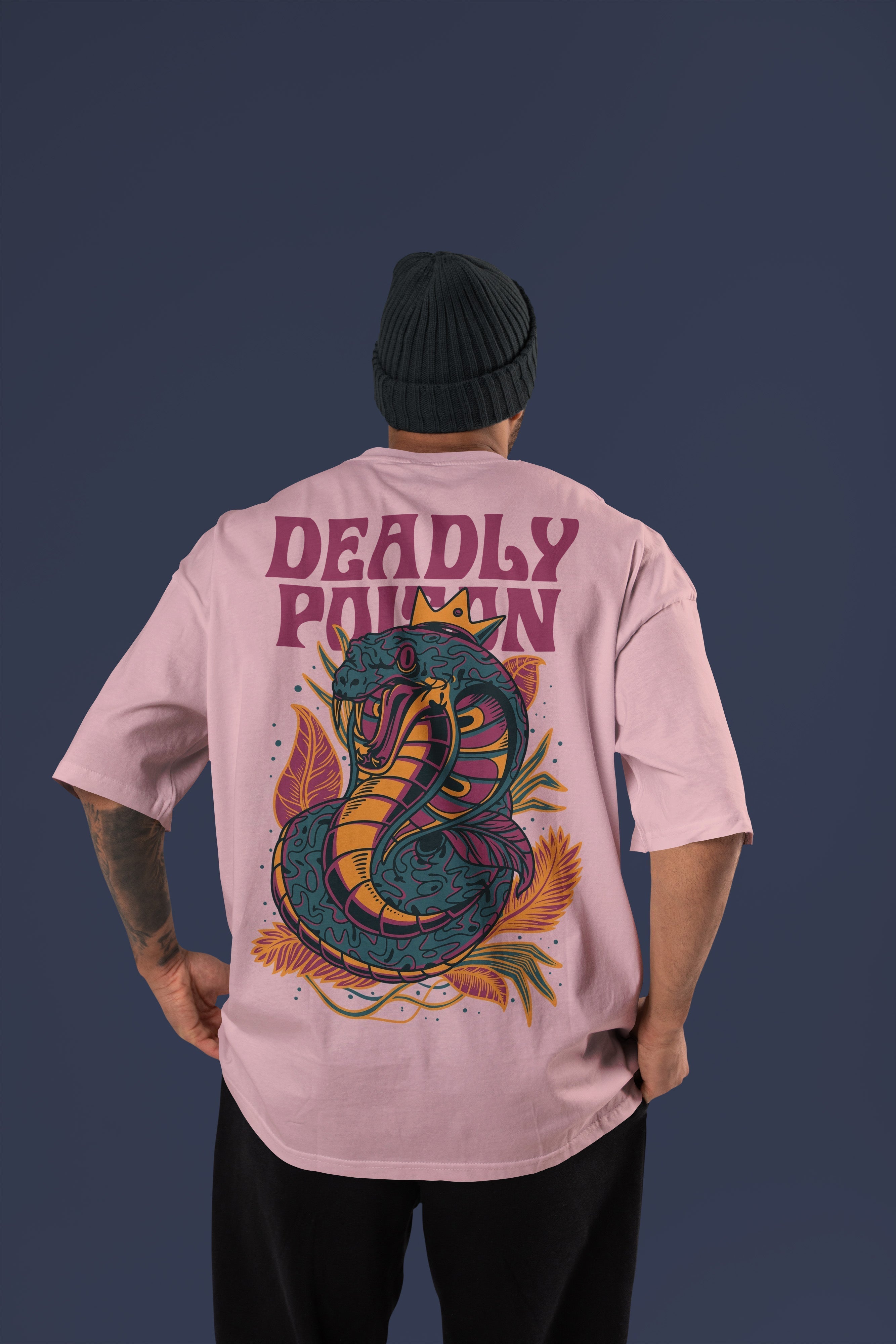DEADLY POISON Tshirt (Baby Pink)