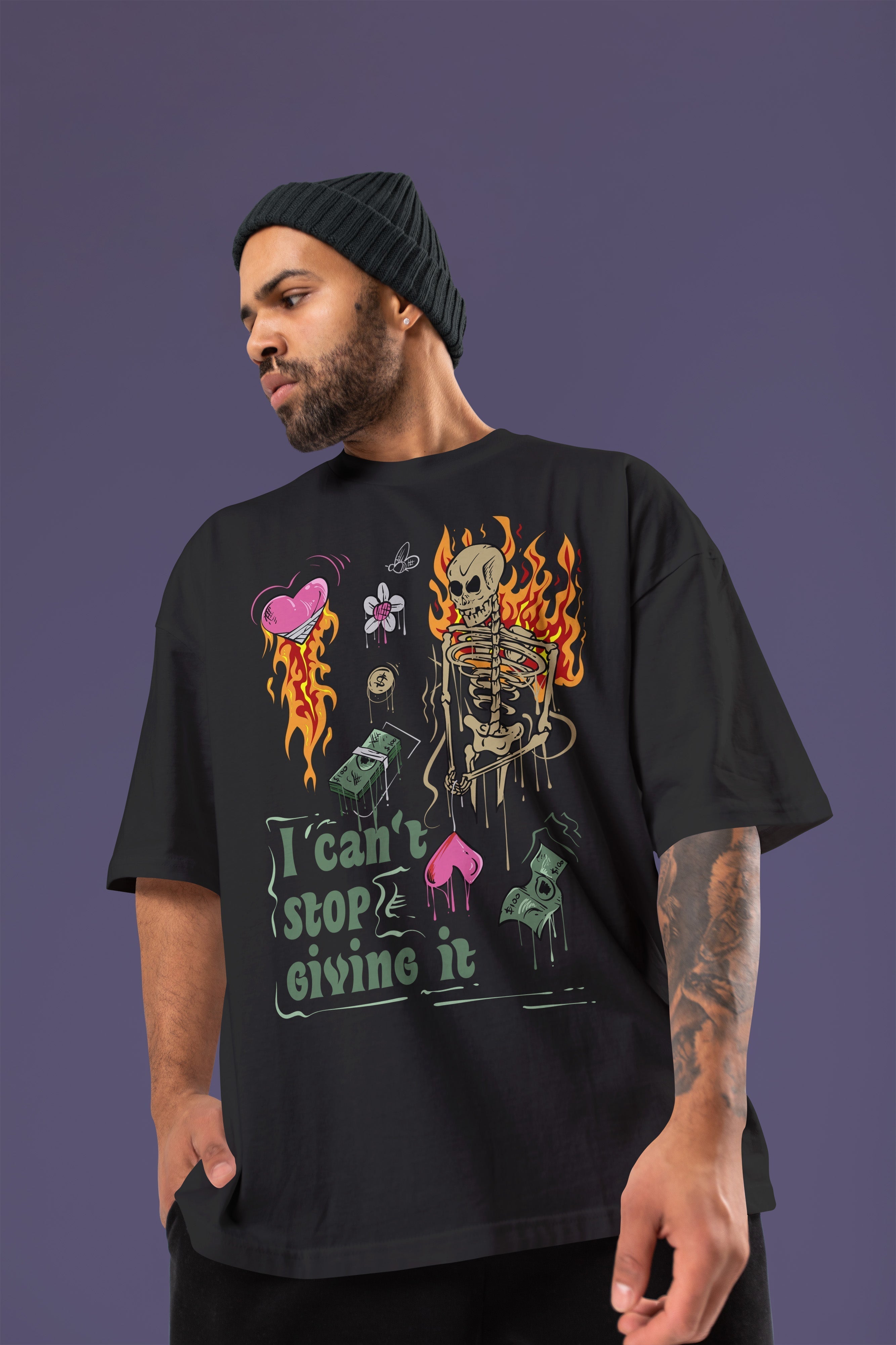 DEADLOVE Oversize Tshirt (Black)