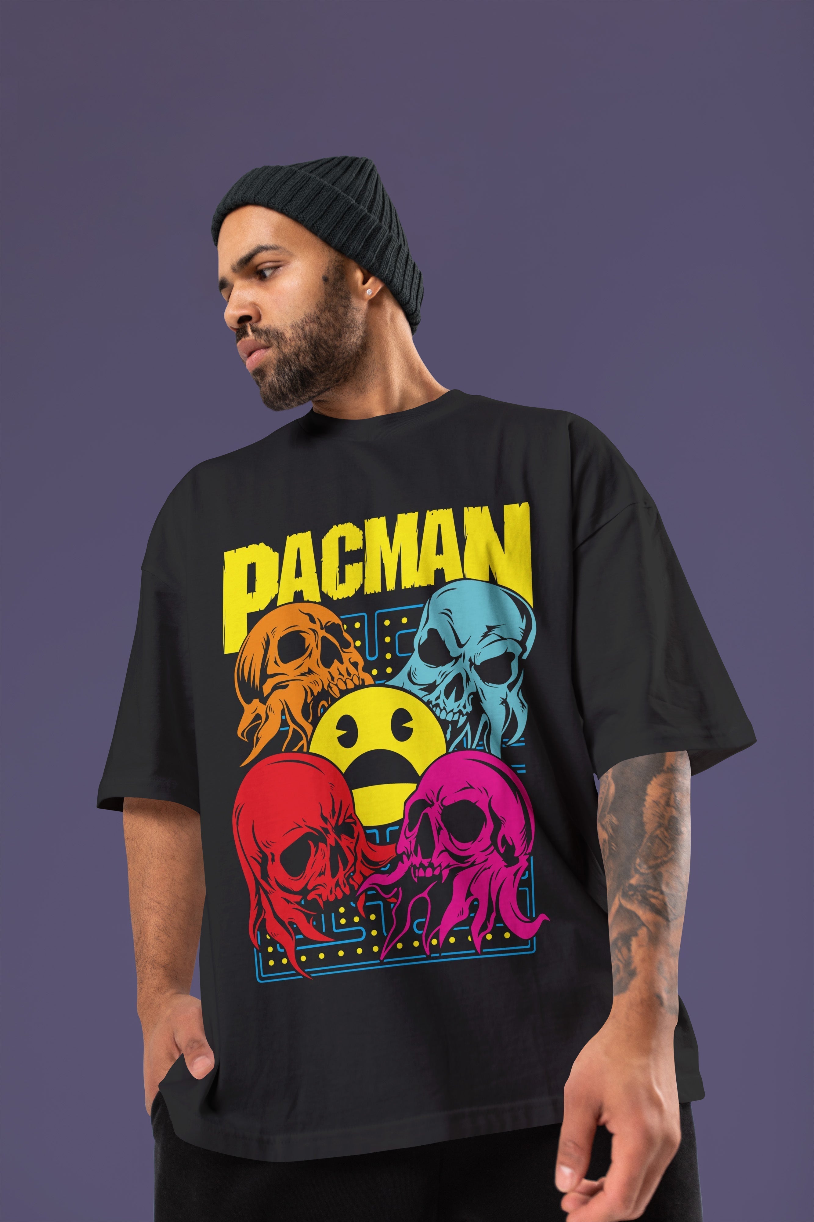 PACMAN Tshirt (Black)