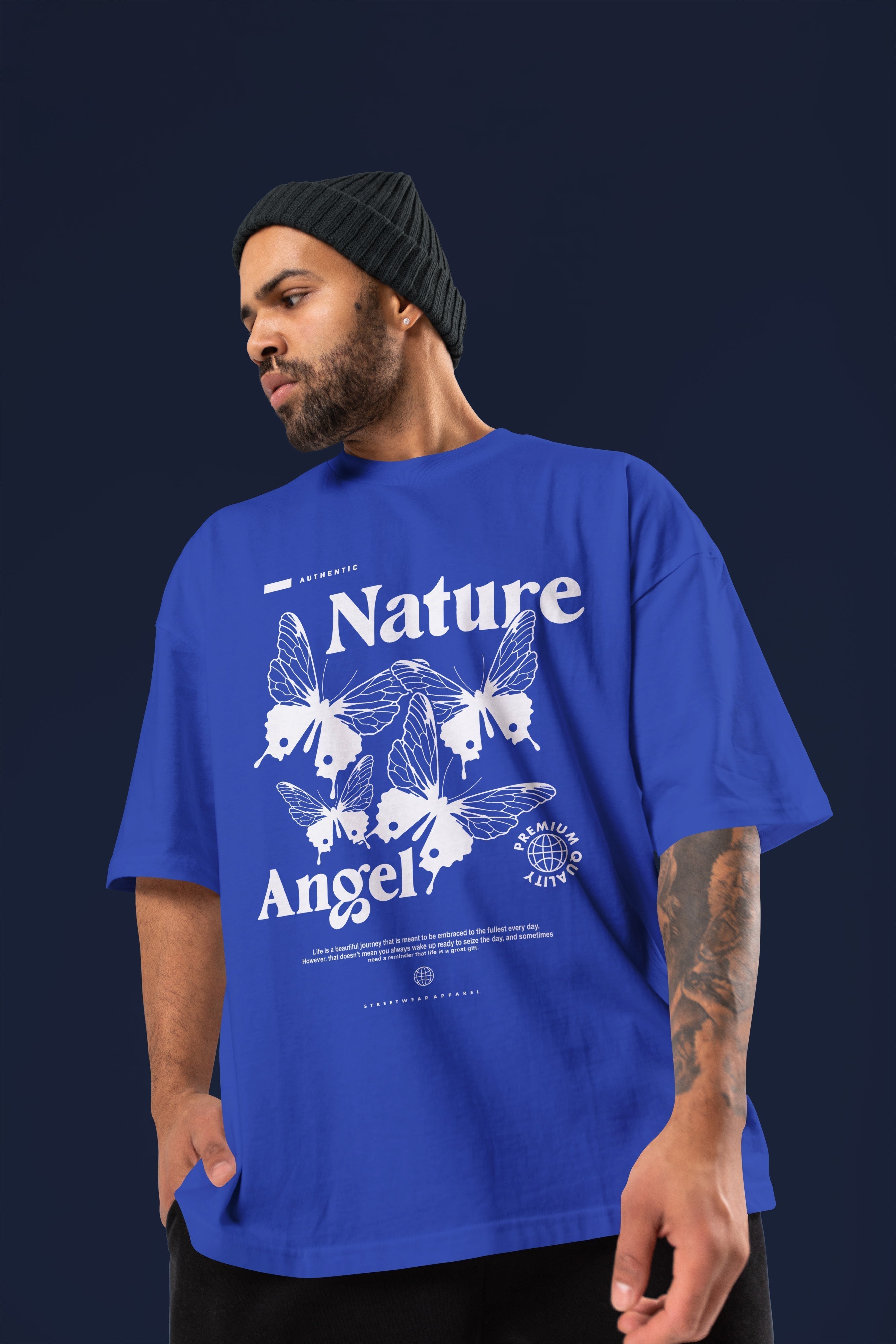 NATURE LOVE Tshirt (Royal Blue)