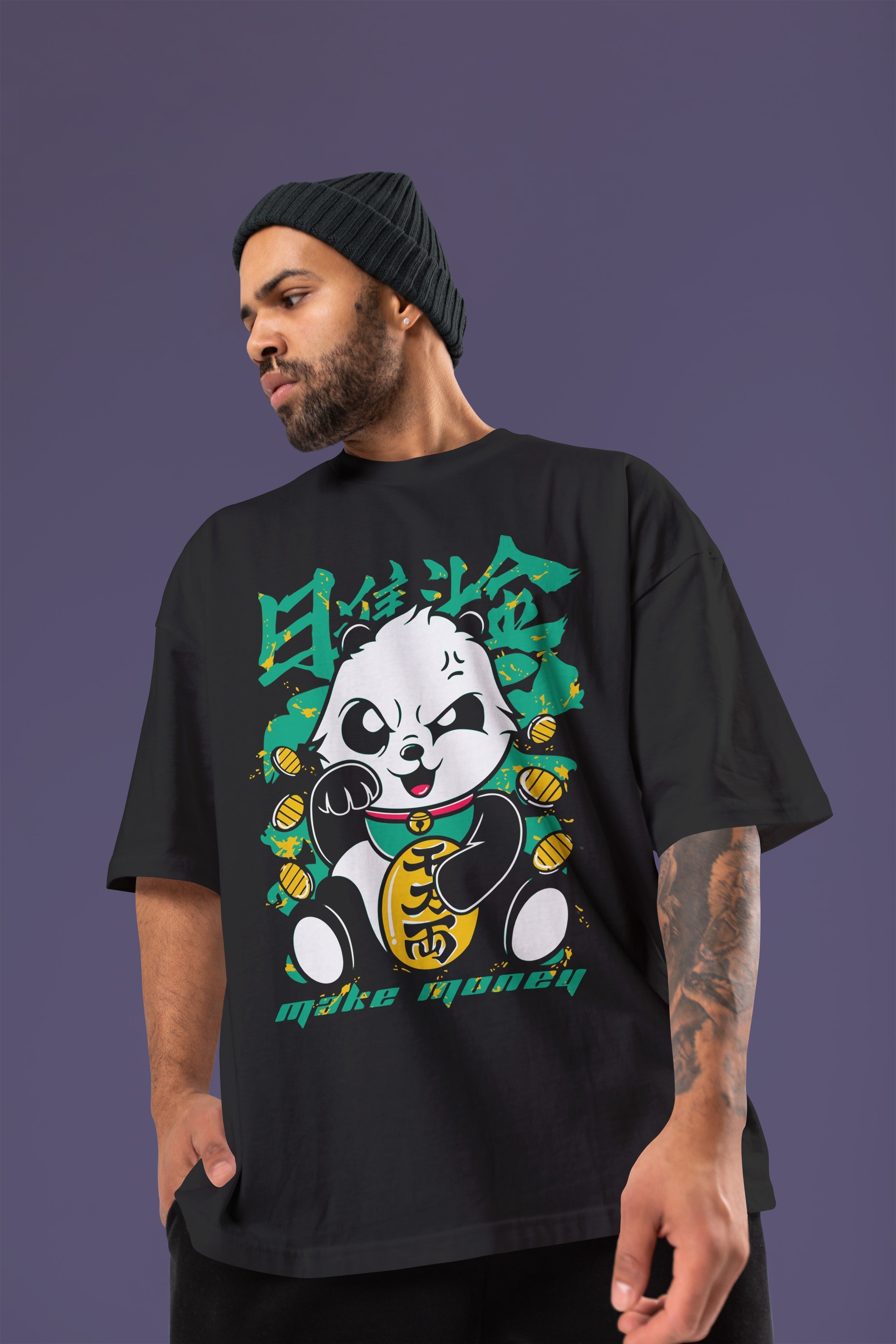 MONEY Oversize Tshirt (Black)