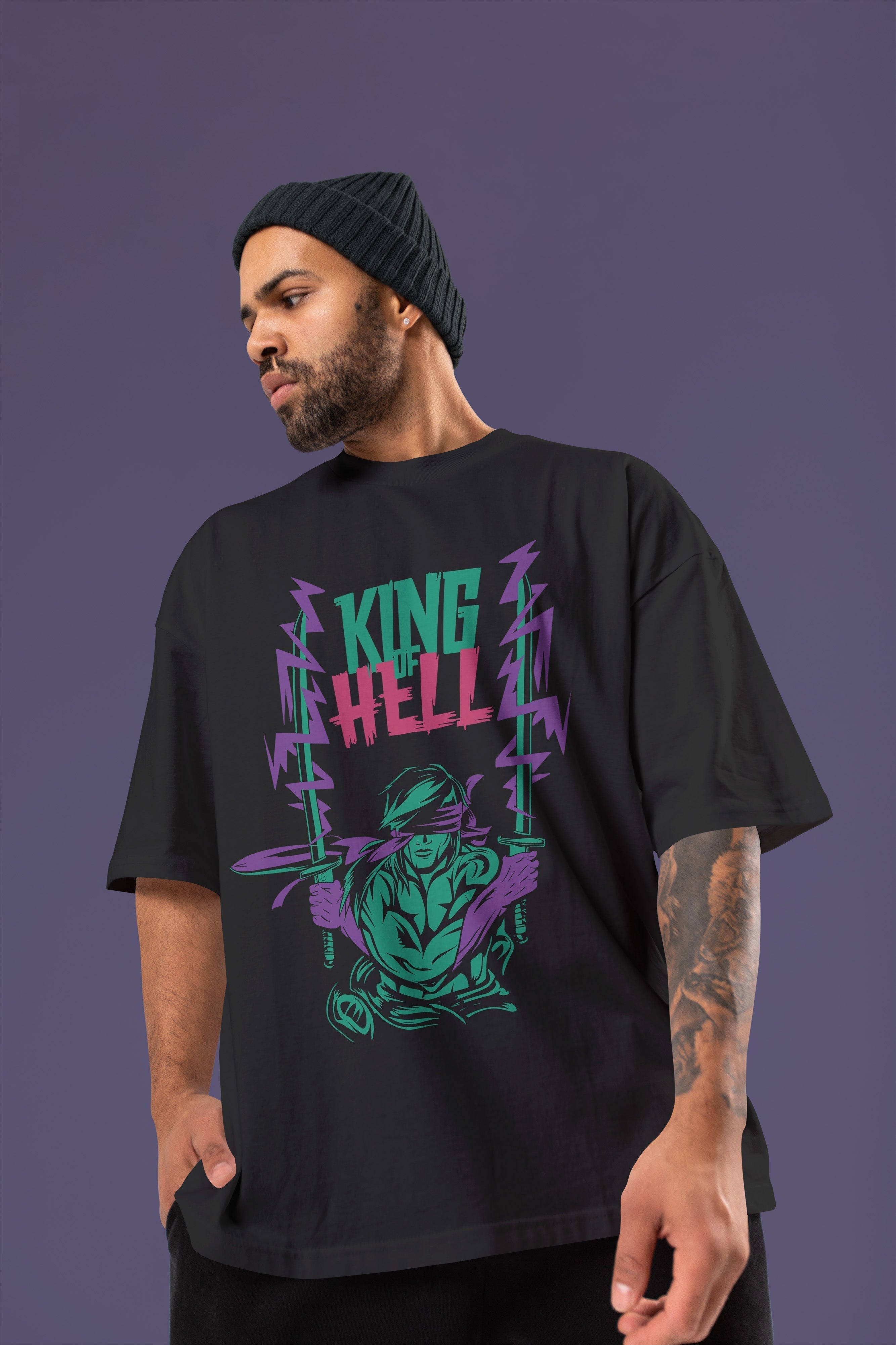 KING OF HELL Tshirt (Black)