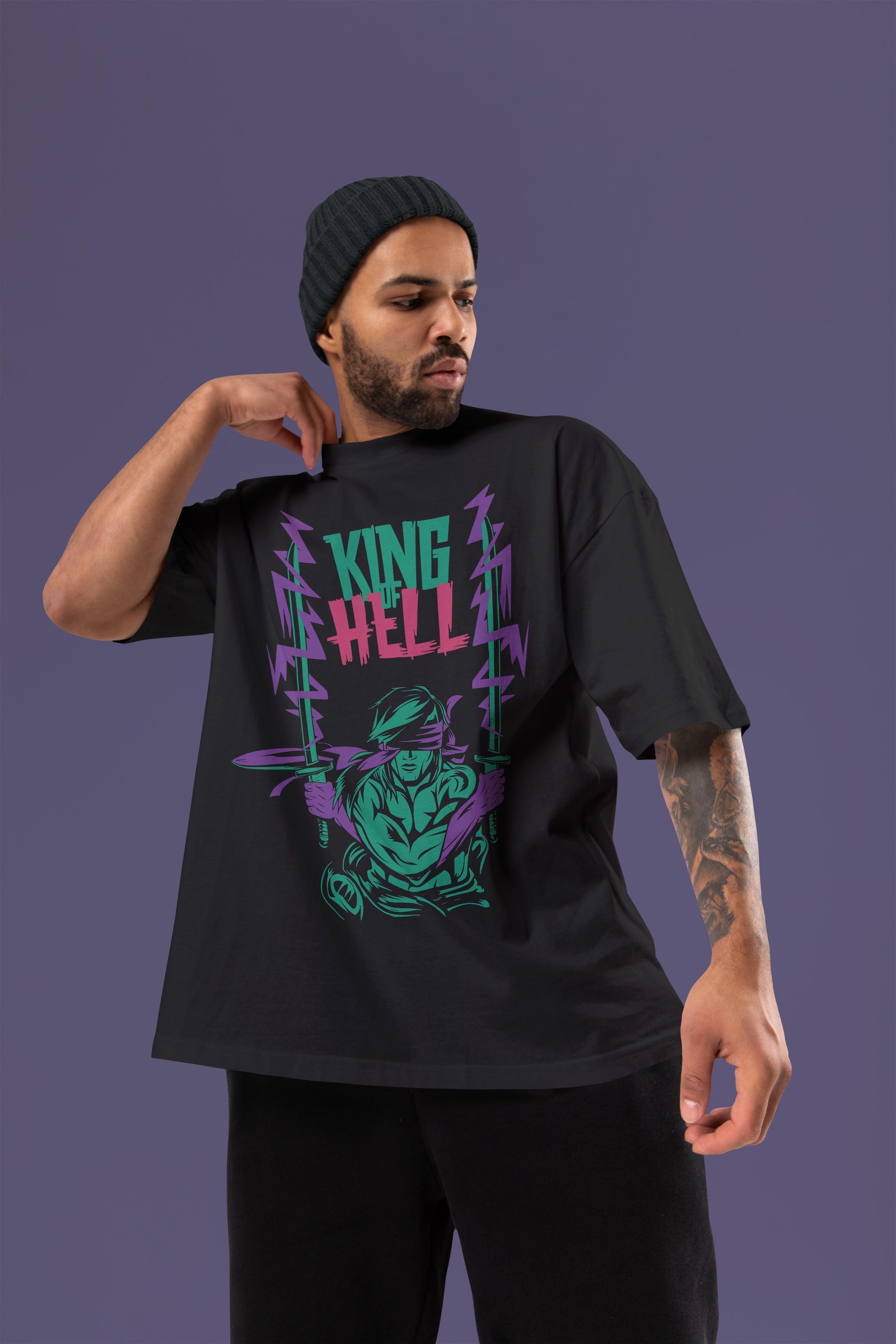 KING OF HELL Tshirt (Black)