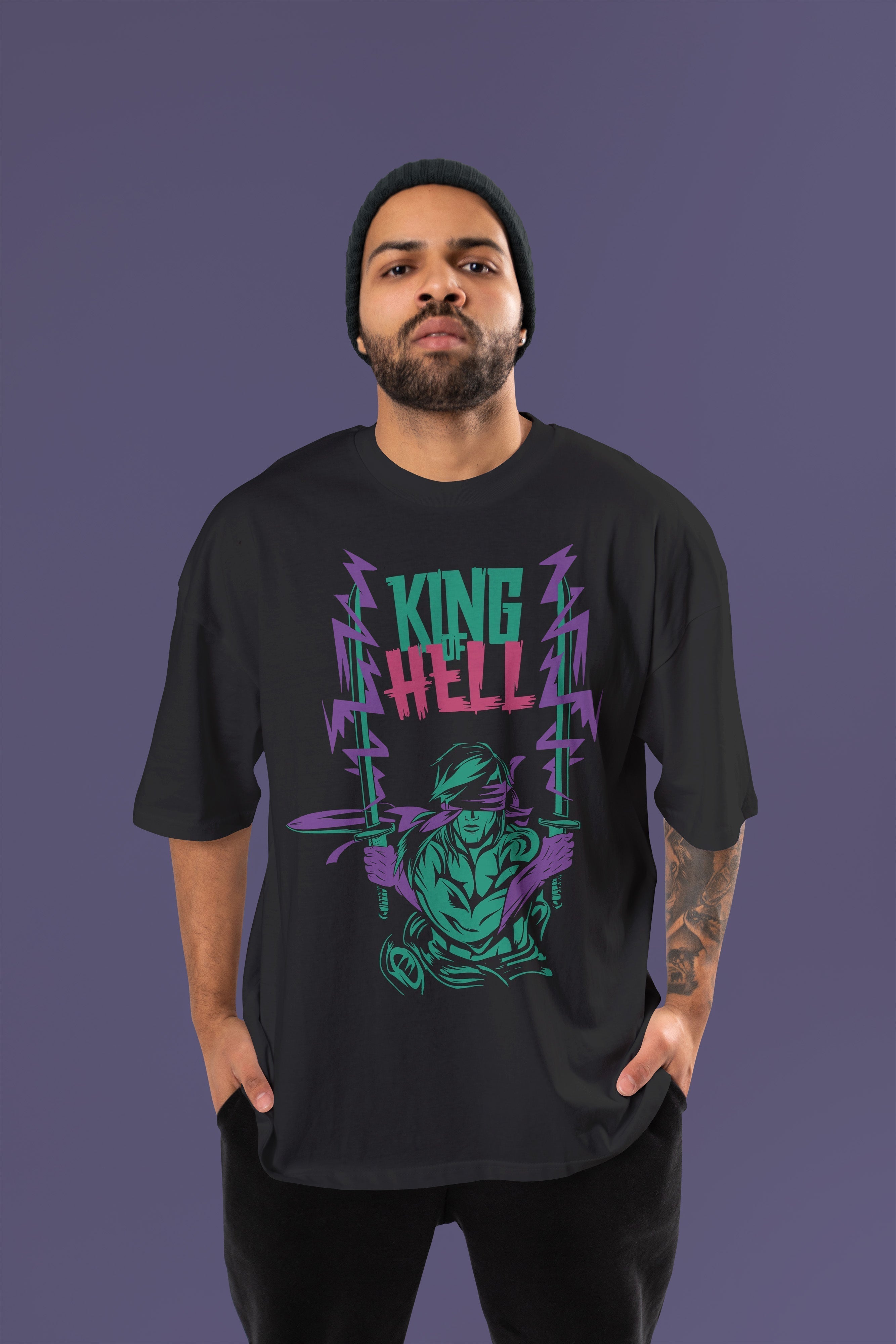 KING OF HELL Tshirt (Black)