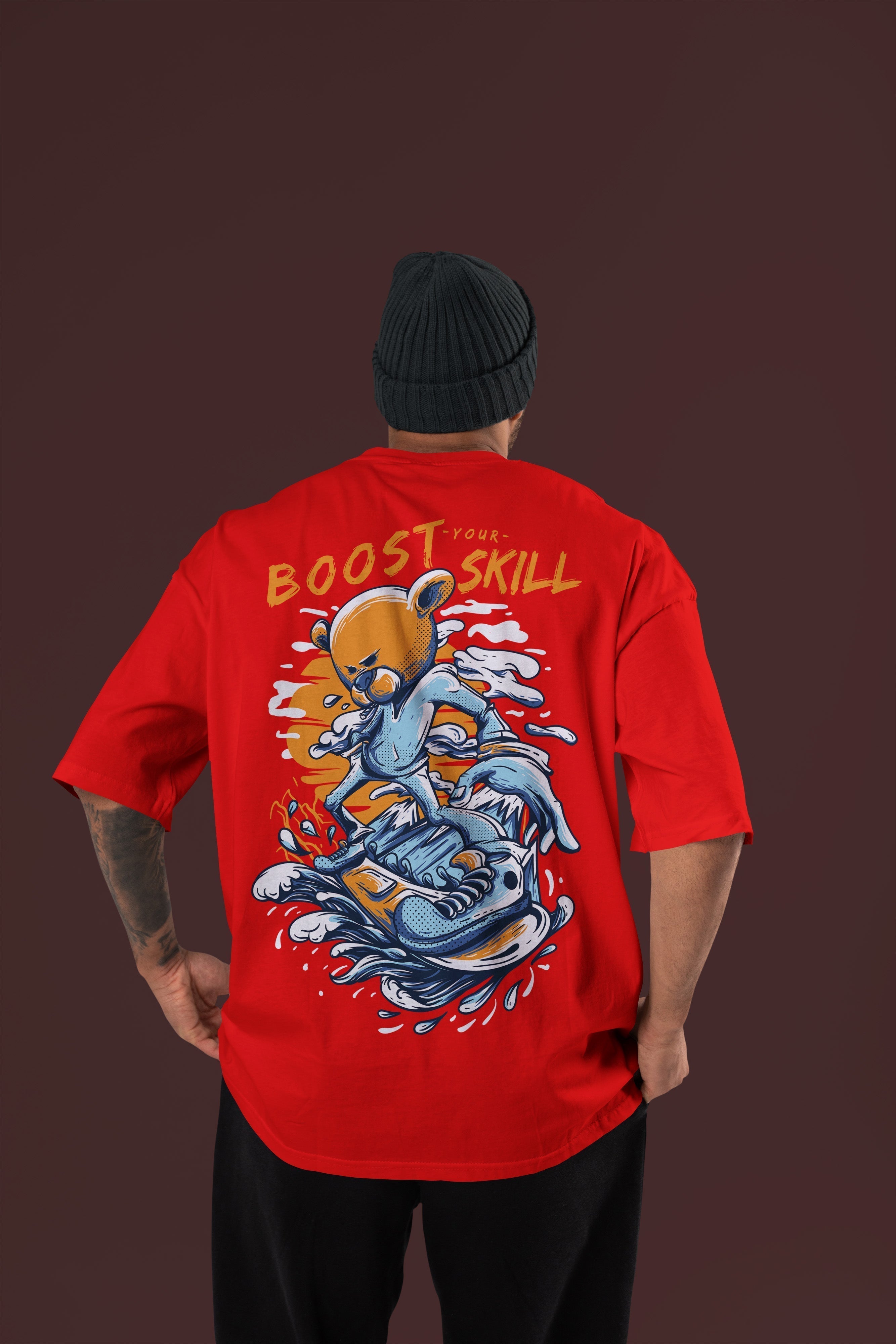 BOOST SKILL Tshirt (Red)