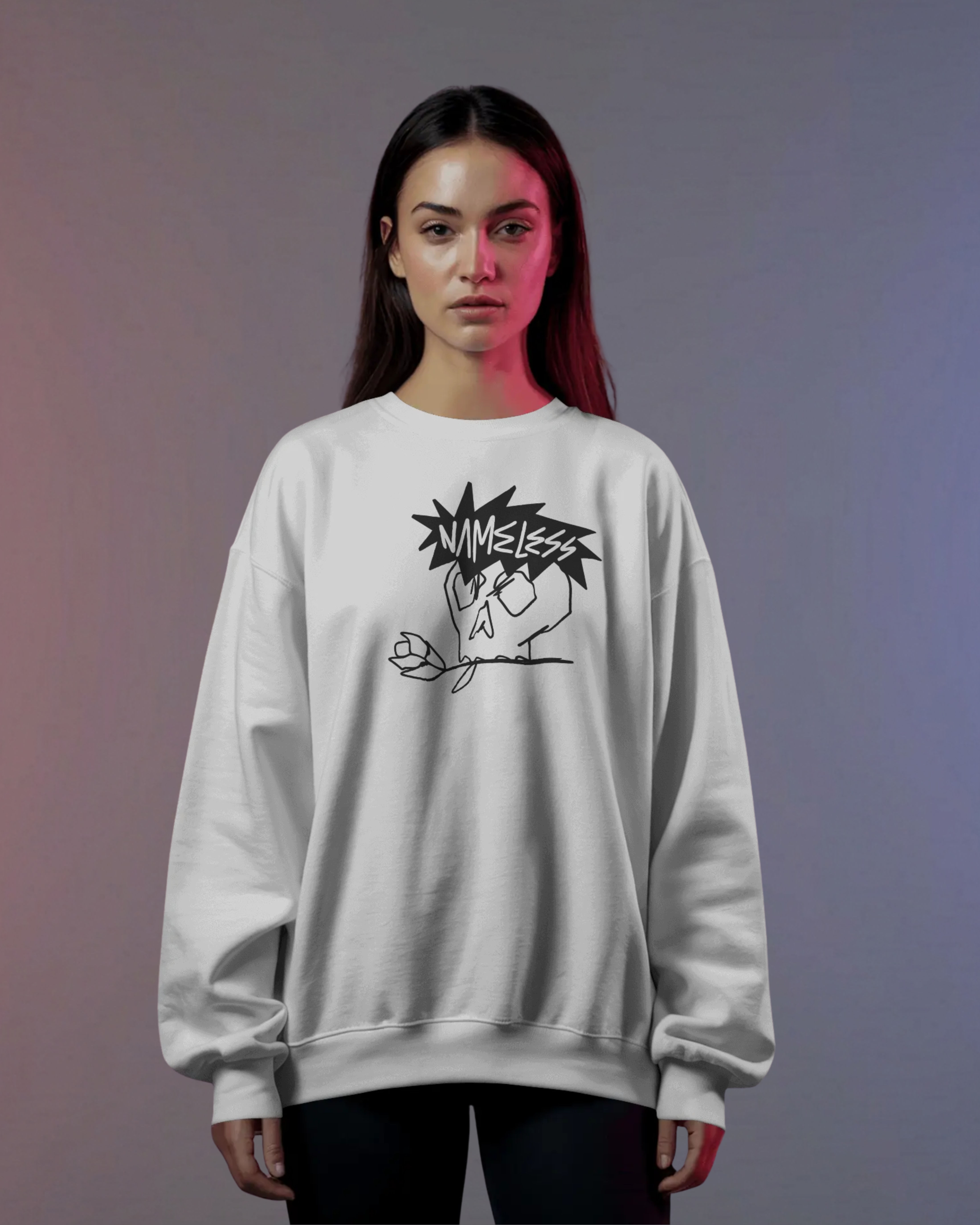 WOLF Sweatshirt (White)