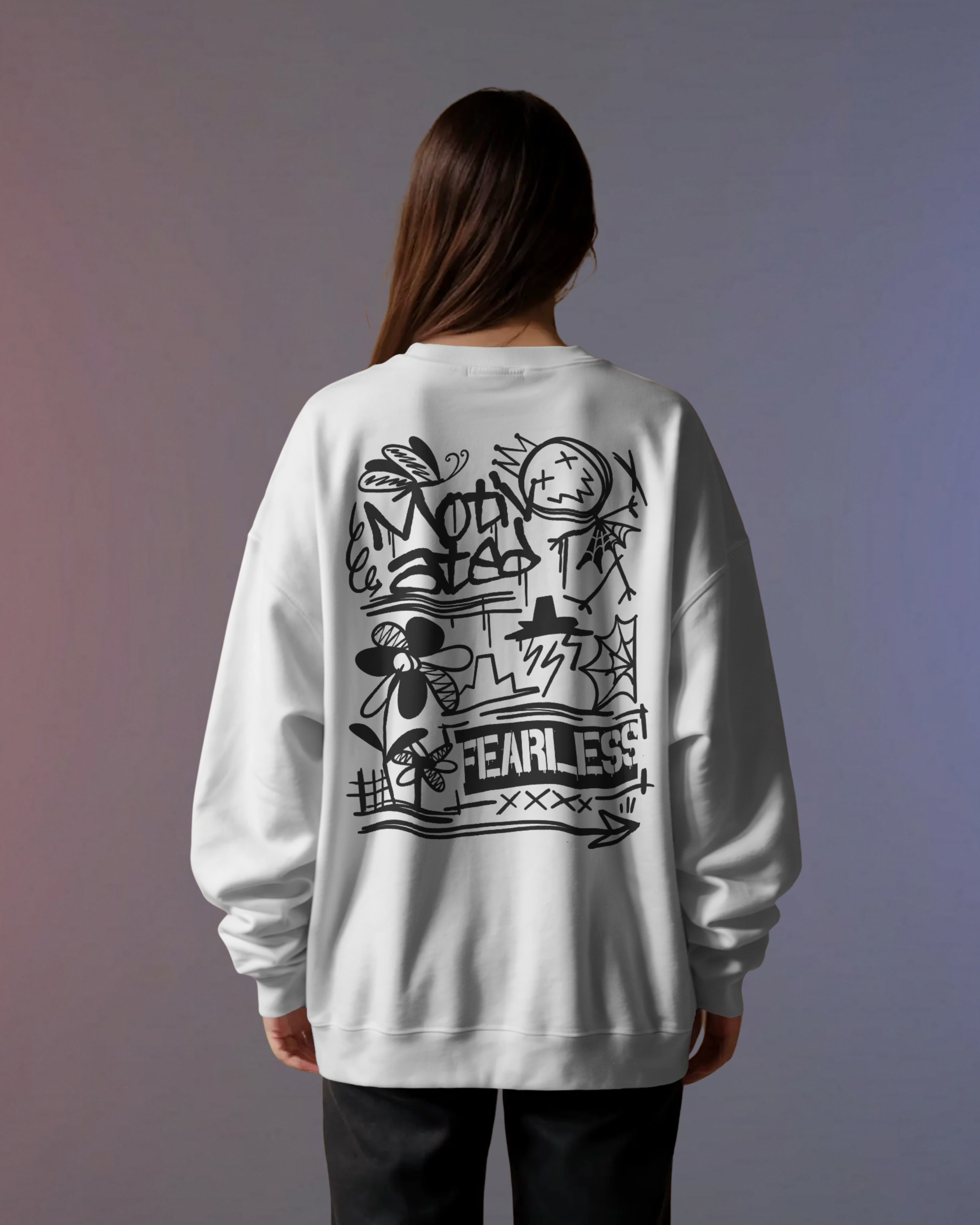Fearless Sweatshirt (White)