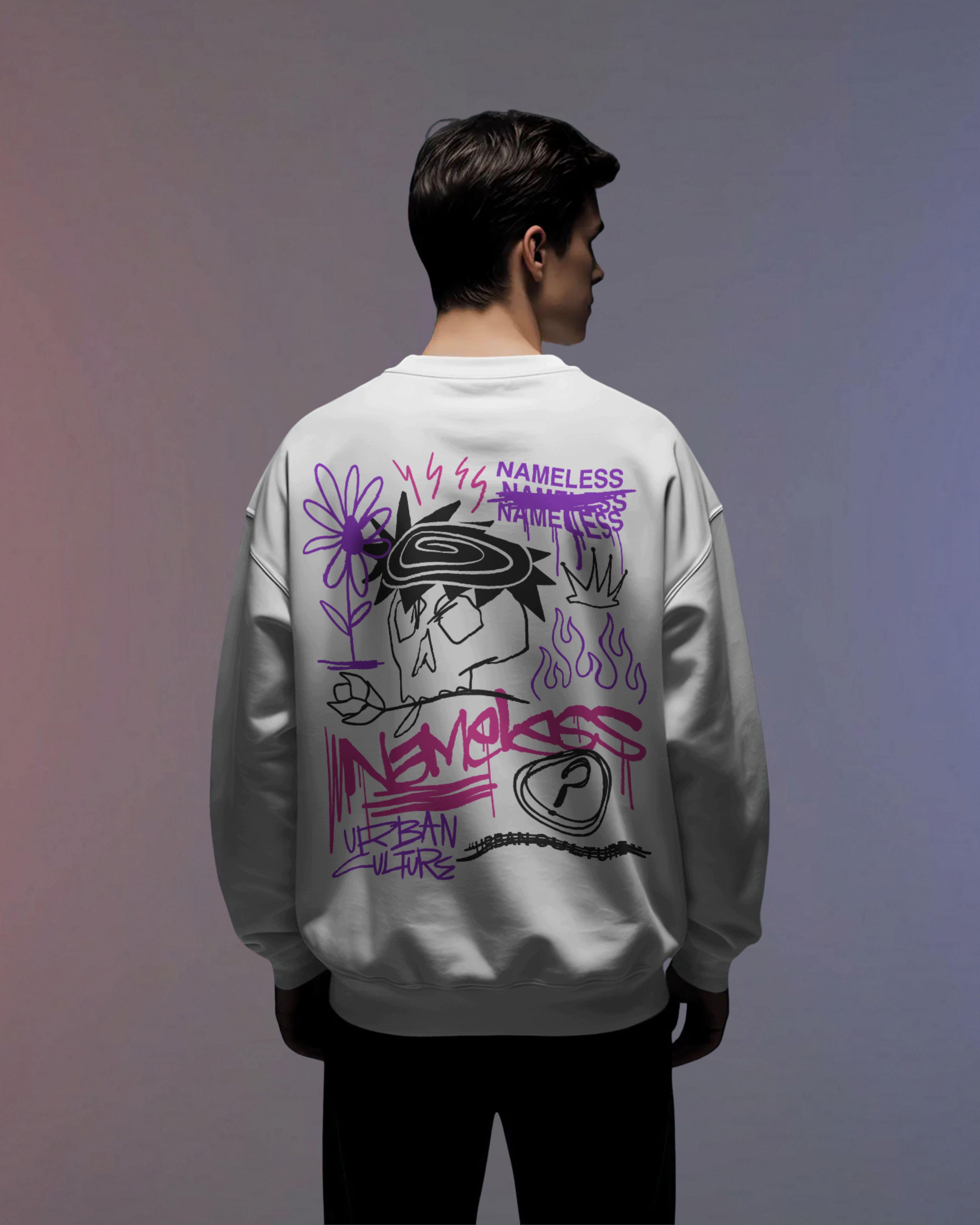 WOLF Sweatshirt (White)