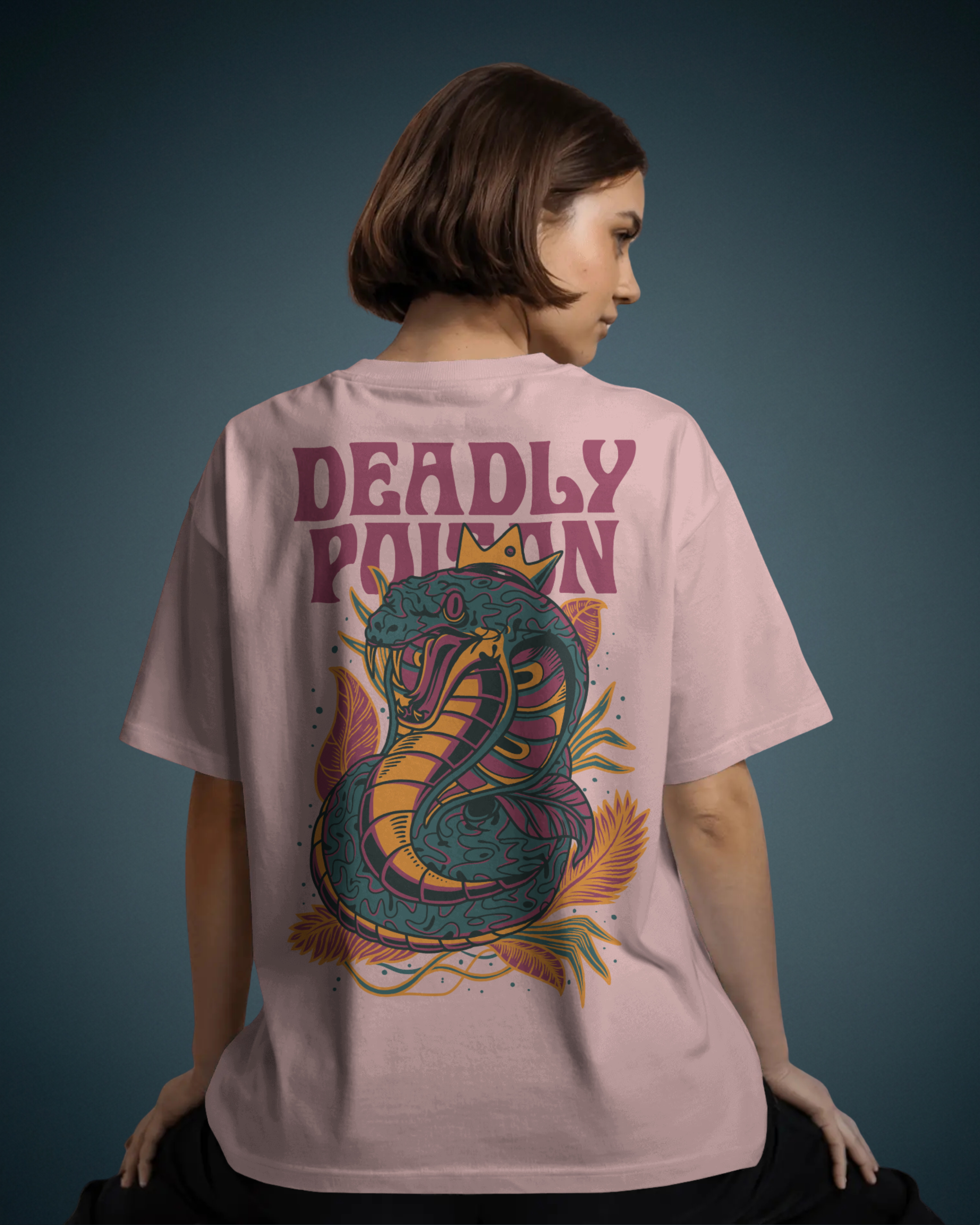 DEADLY POISON Tshirt (Baby Pink)