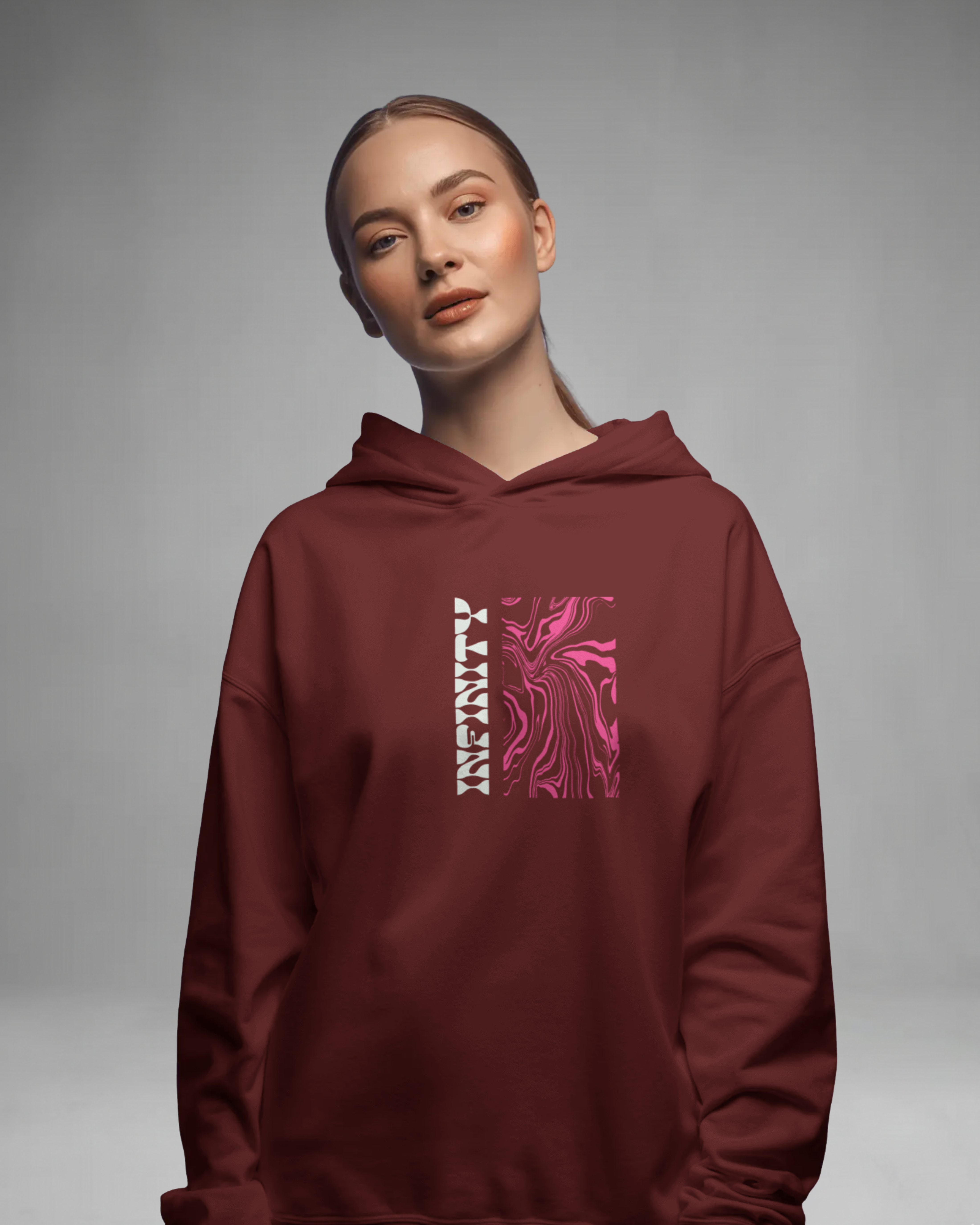 INFINITY  Hoodie (Maroon)