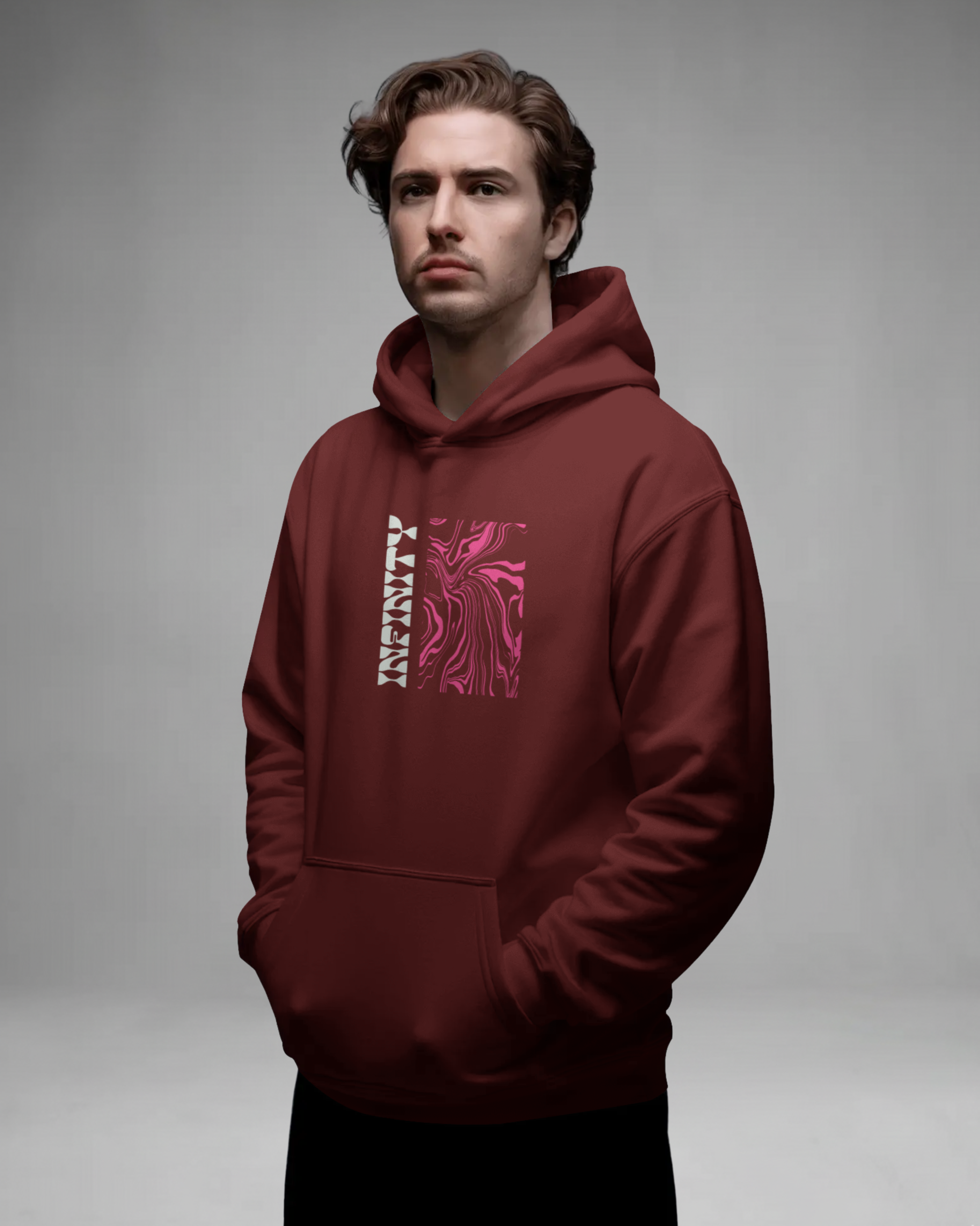 INFINITY  Hoodie (Maroon)