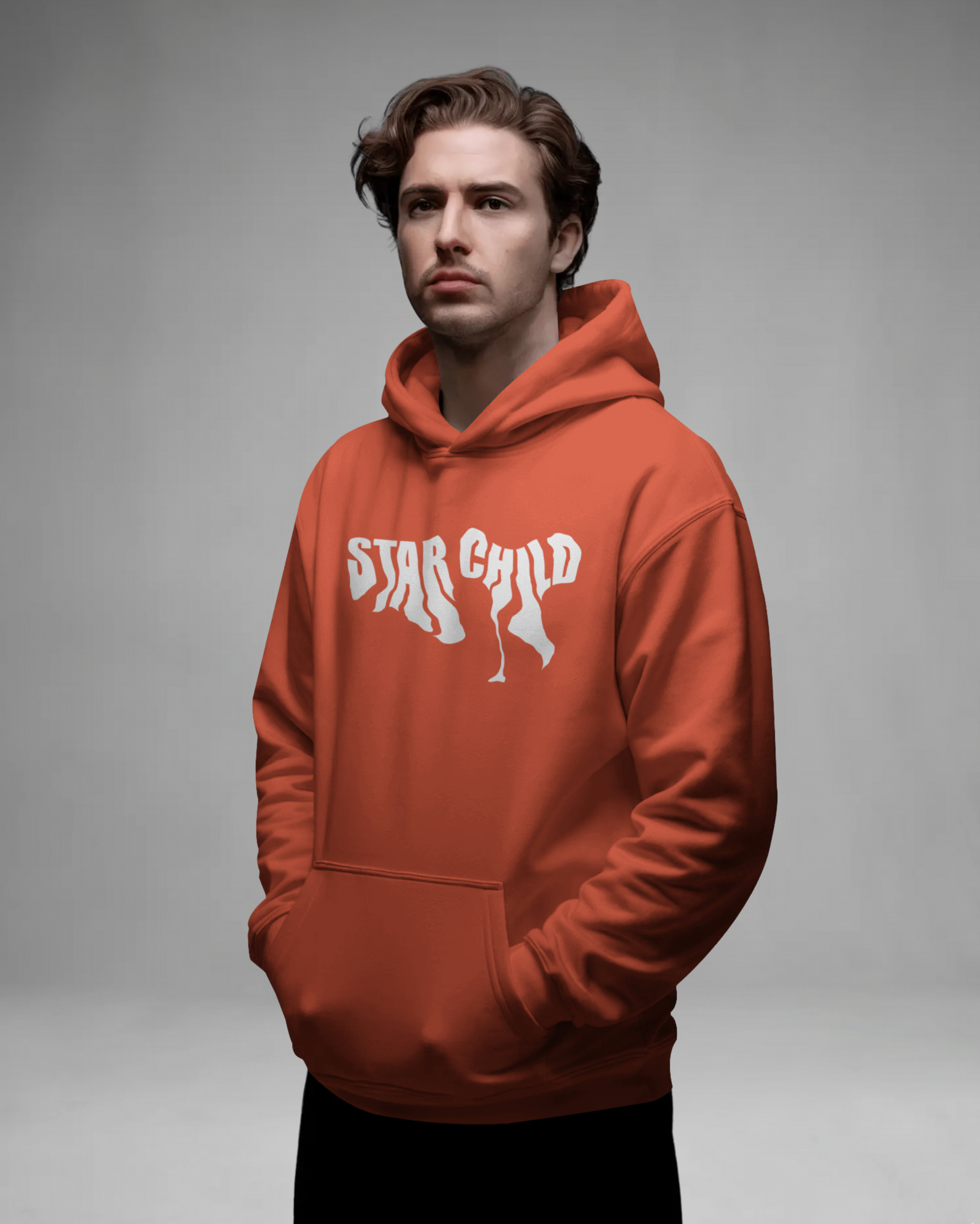STAR CHILD Hoodie (Orange)
