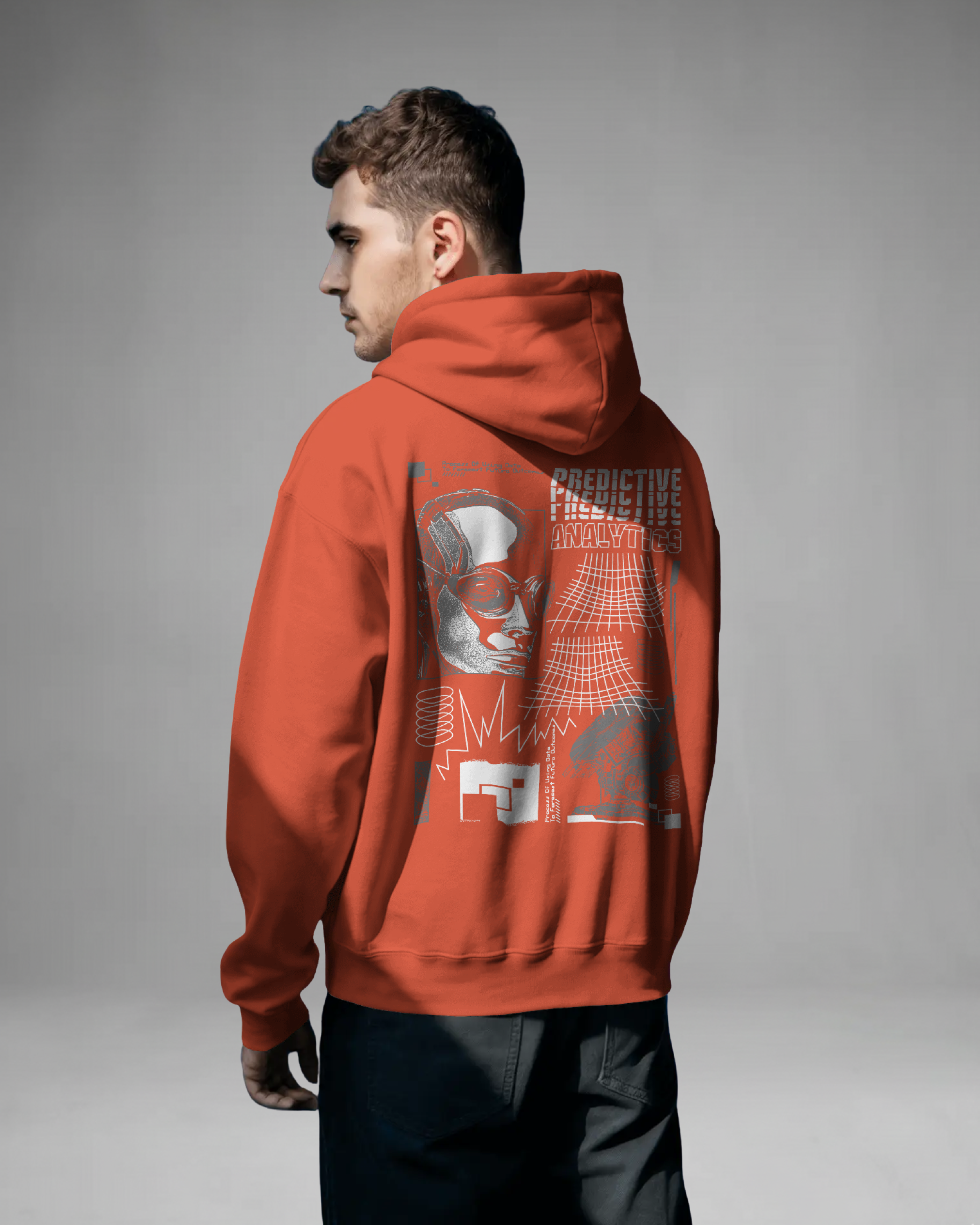 PREDICTIVE Hoodie (Orange)