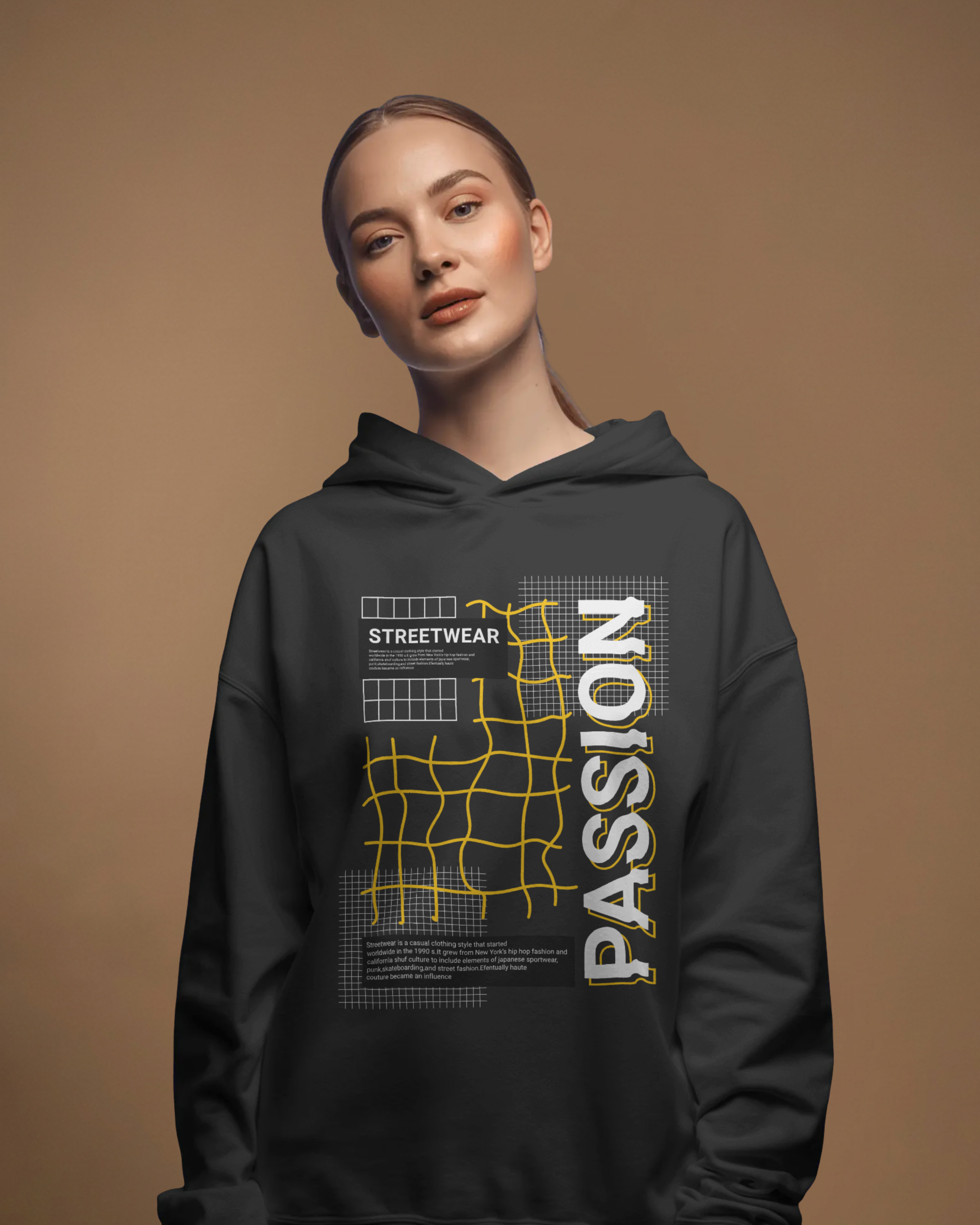 PASSION Hoodie (Black)