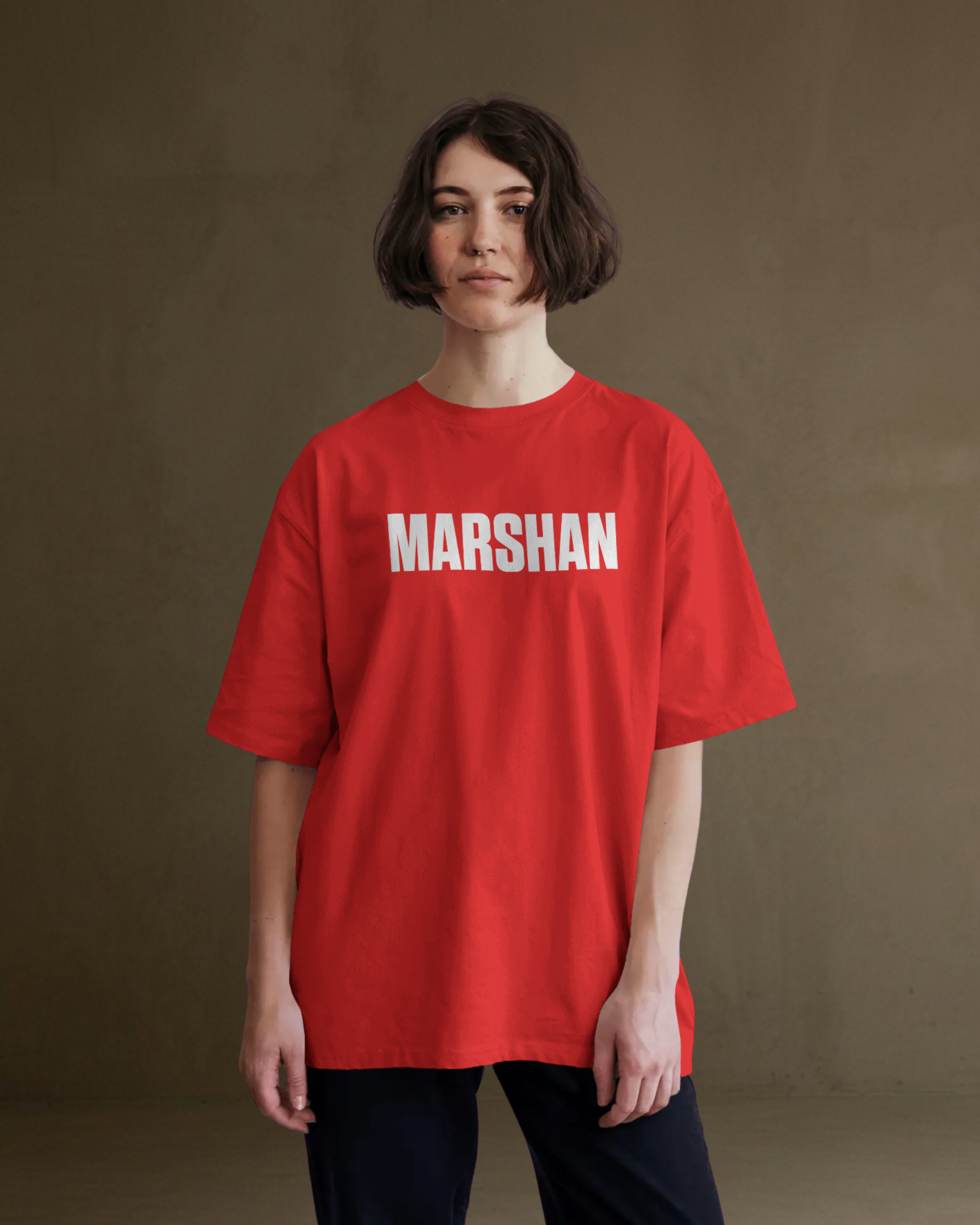 MIND Oversize Tshirt (Red)