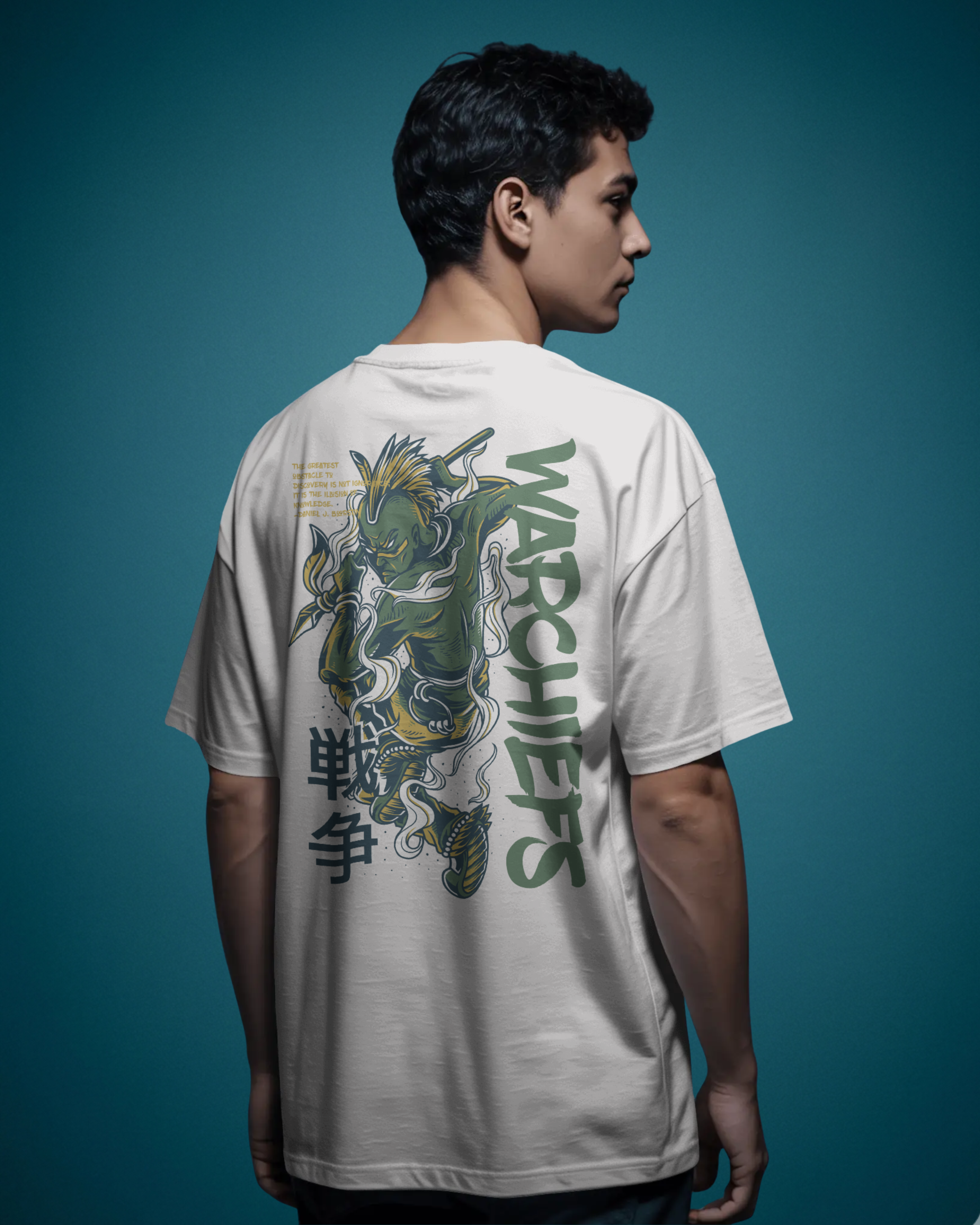 WARCHIEFS Oversize Tshirt (White)