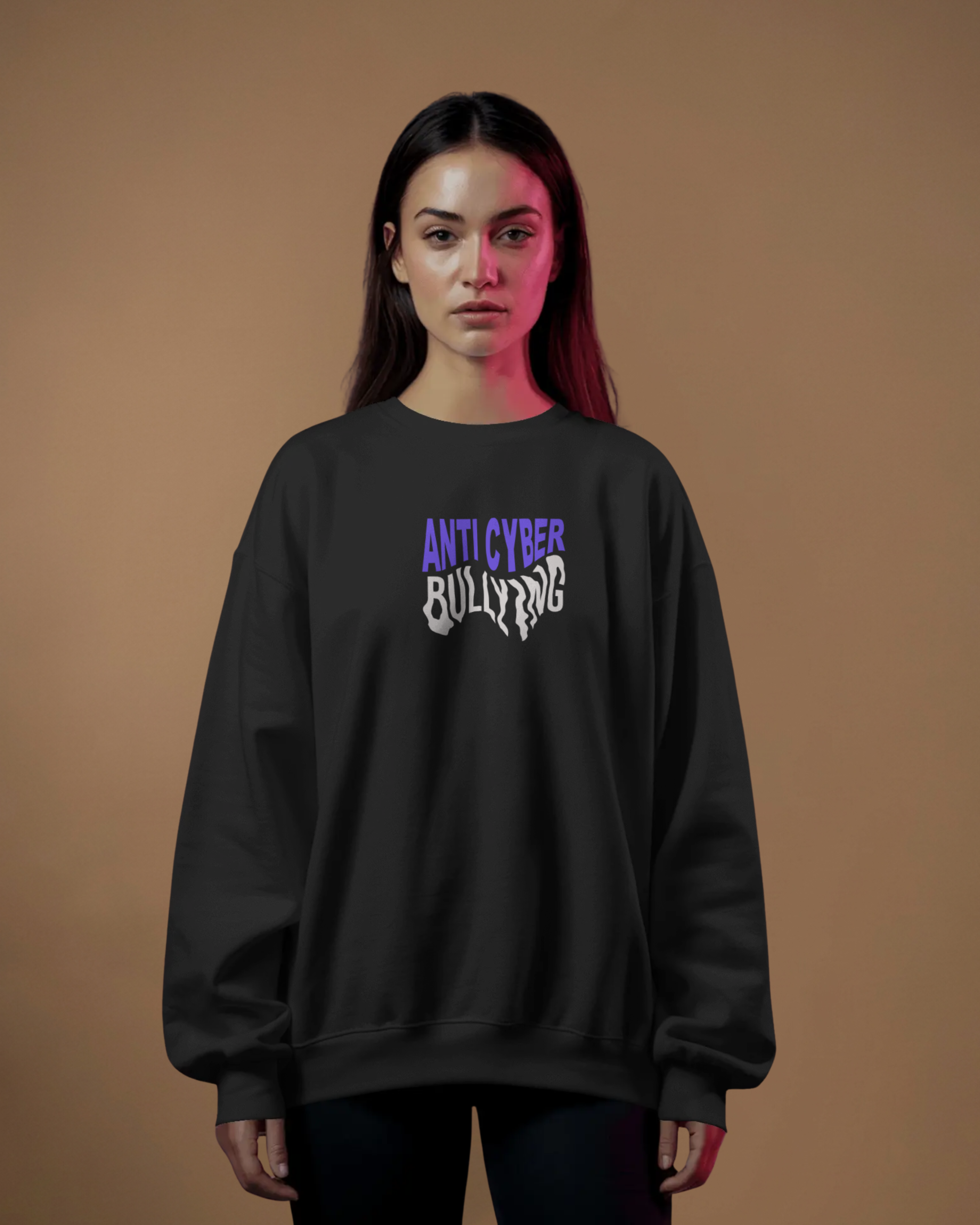 ANTI CYBER Sweatshirt (Black)