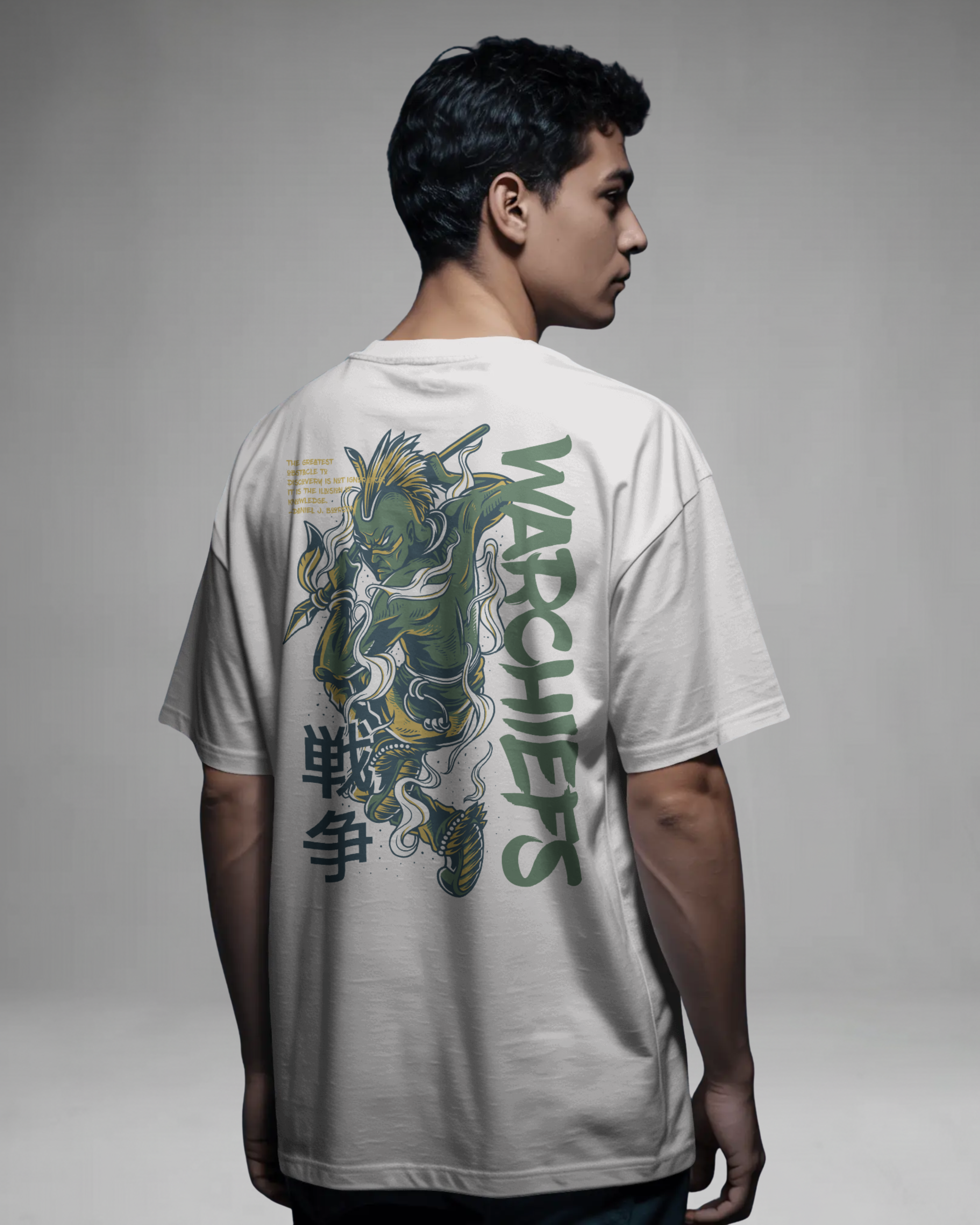 WARCHIEFS Oversize Tshirt (White)