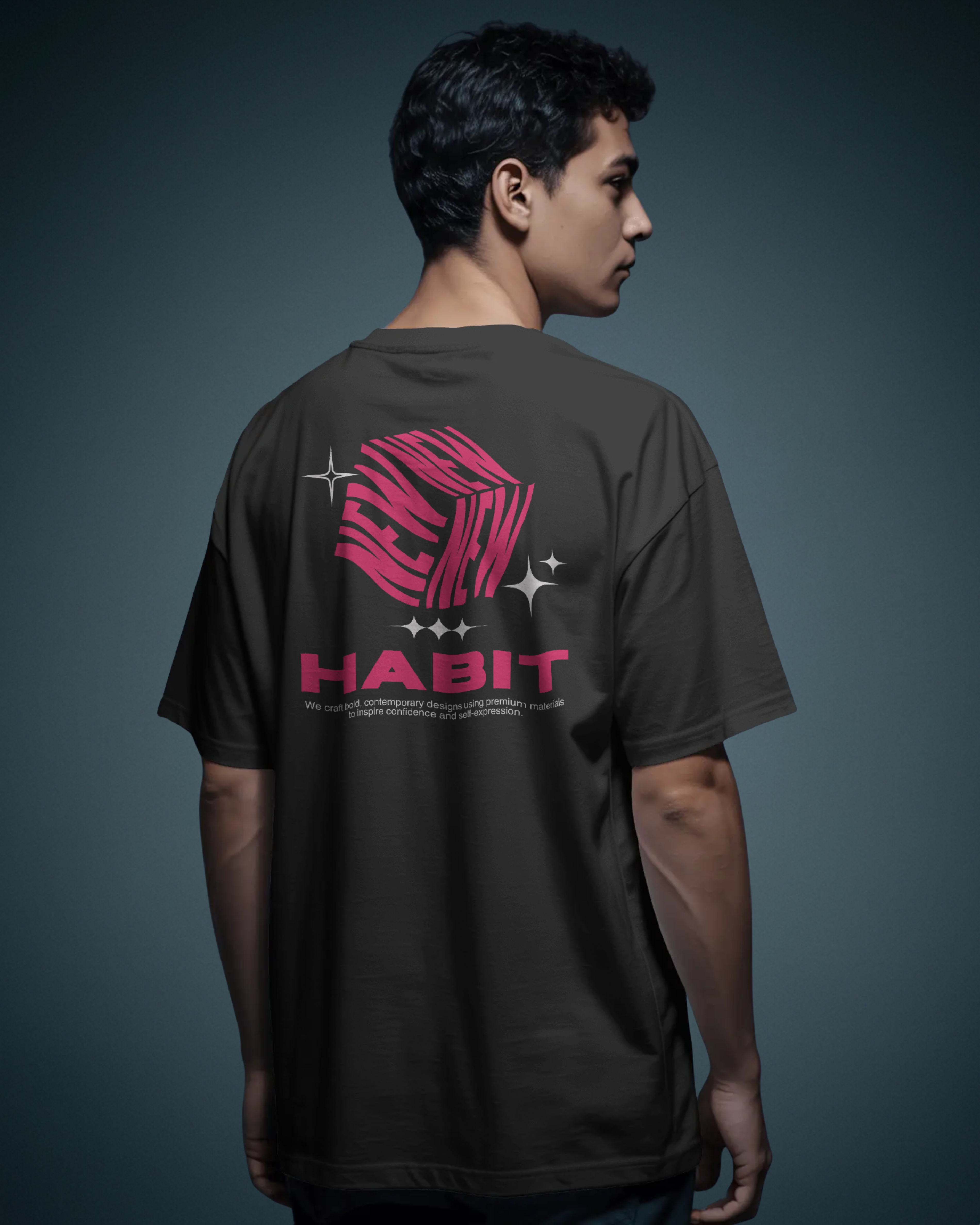 HABIT Oversize Tshirt (Black)