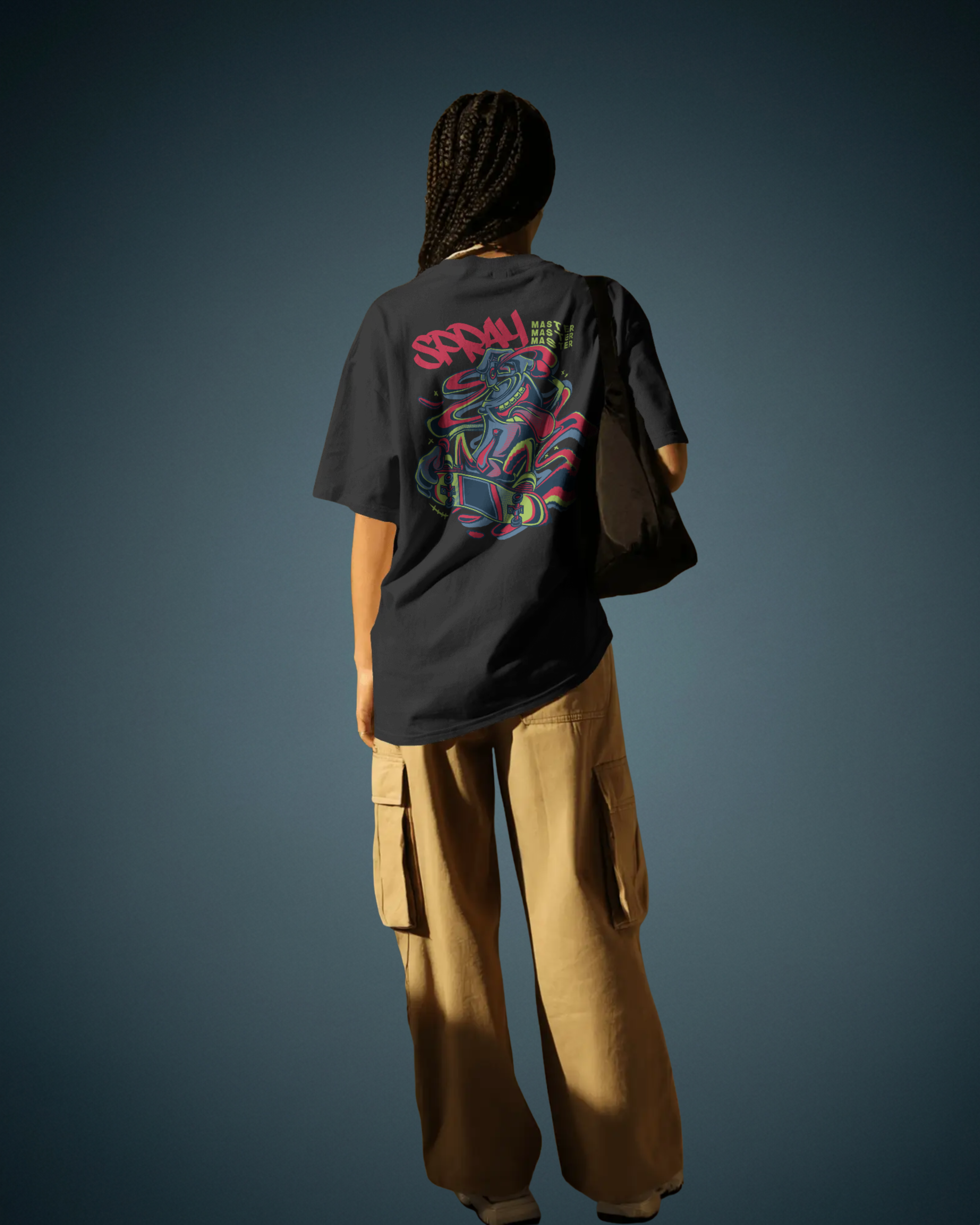 SPRAY Tshirt (Black)