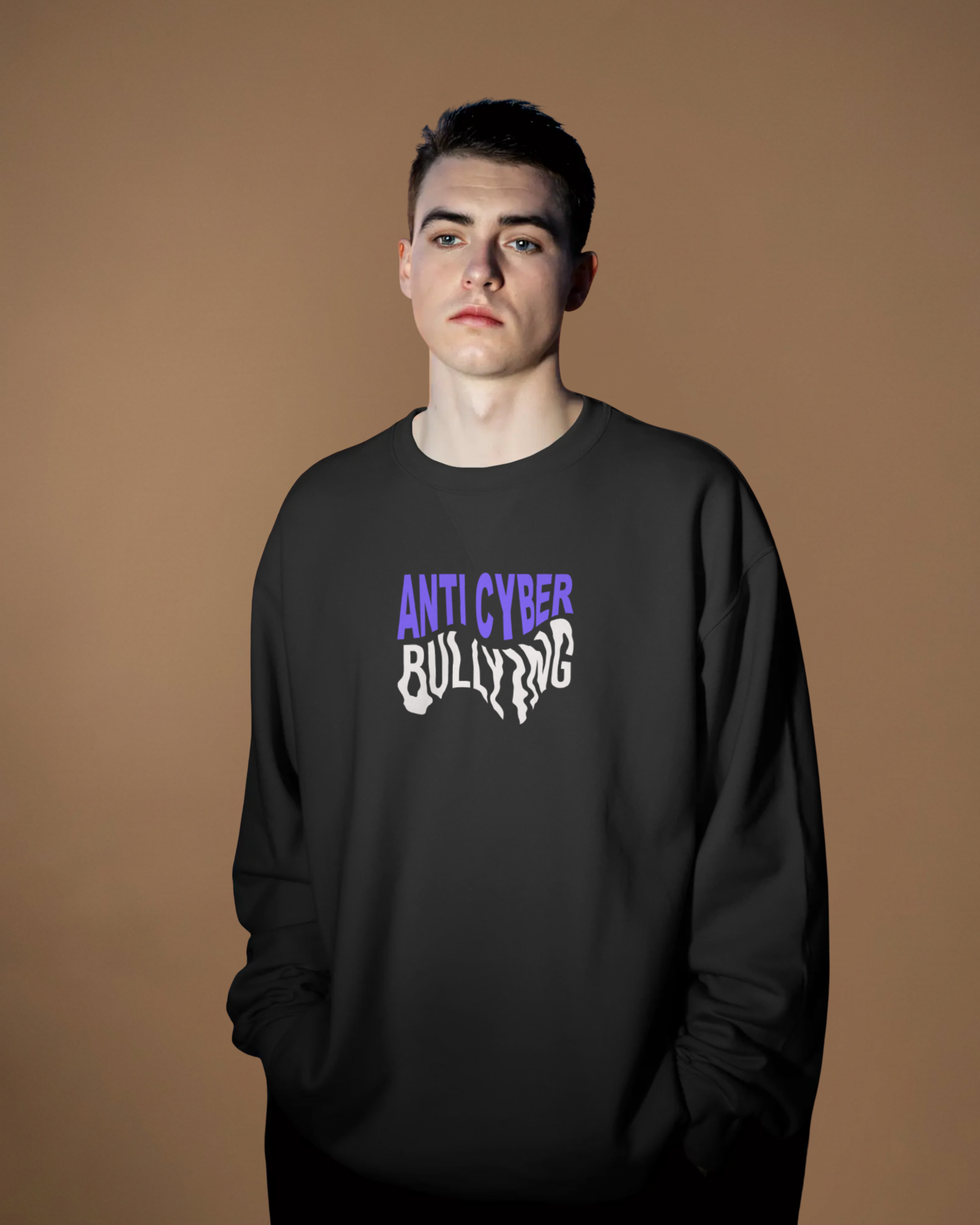 ANTI CYBER Sweatshirt (Black)