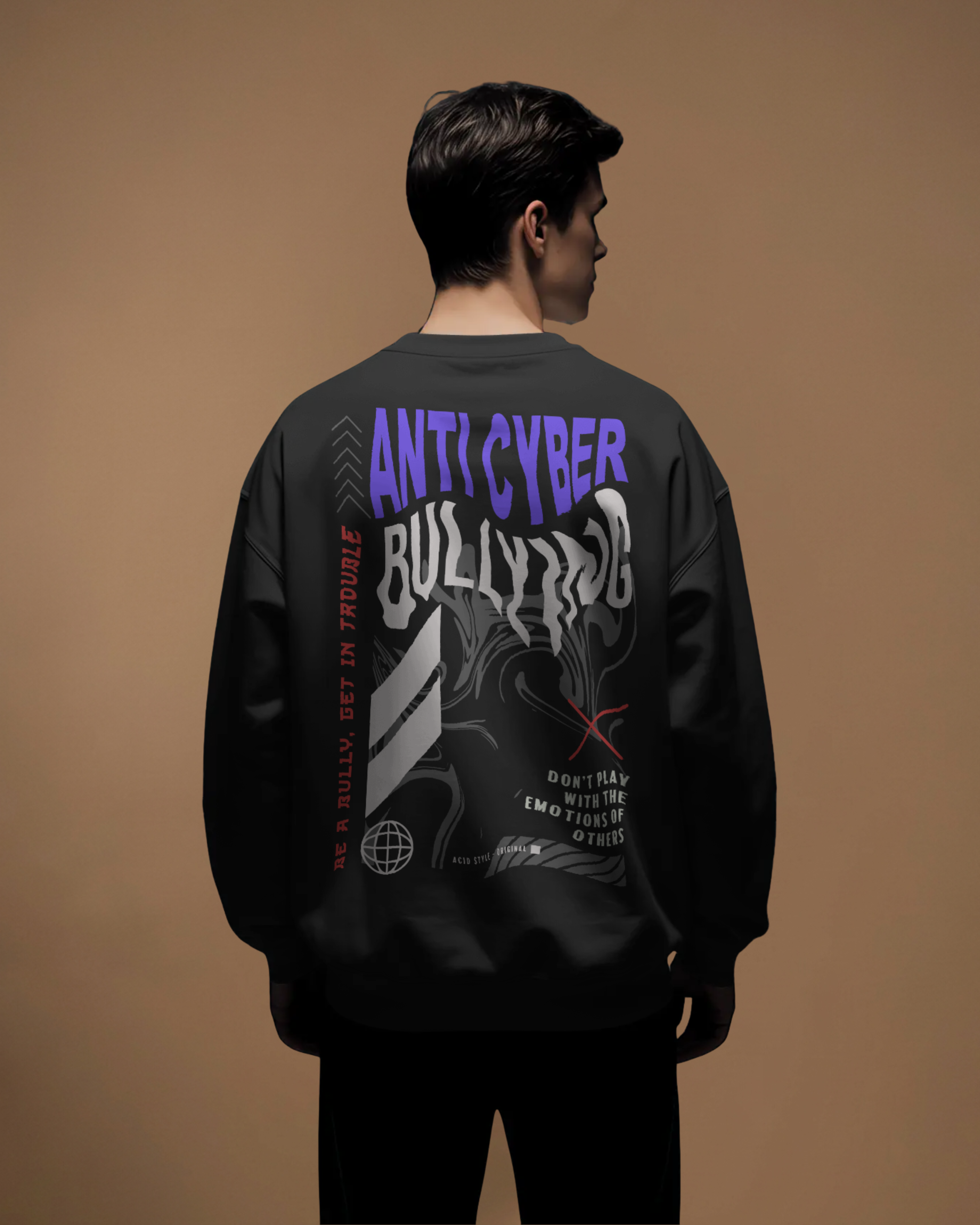 ANTI CYBER Sweatshirt (Black)