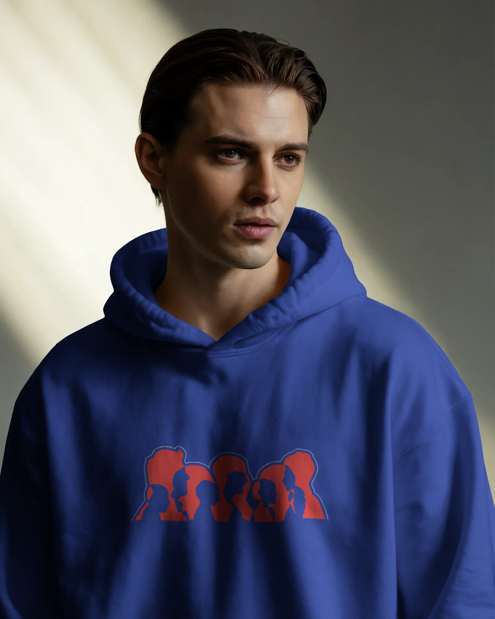 DIVERSITY Oversize Hoodie (Royal Blue)